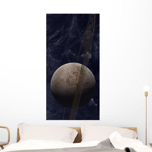 Ringed Planet Front Odd Wall Decal