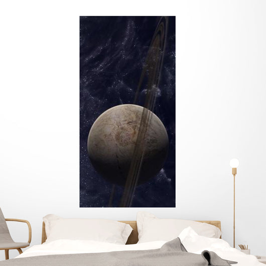 Ringed Planet Front Odd Wall Decal