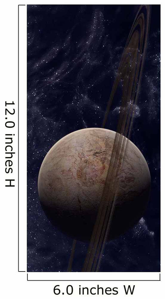 Ringed Planet Front Odd Wall Decal