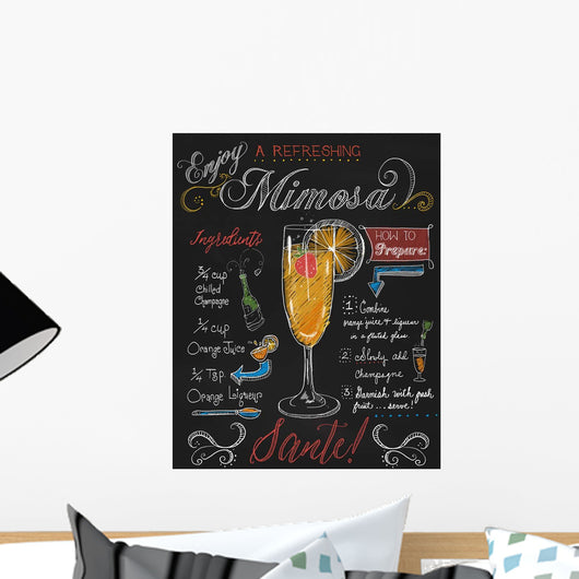 Mimosa Wall Mural