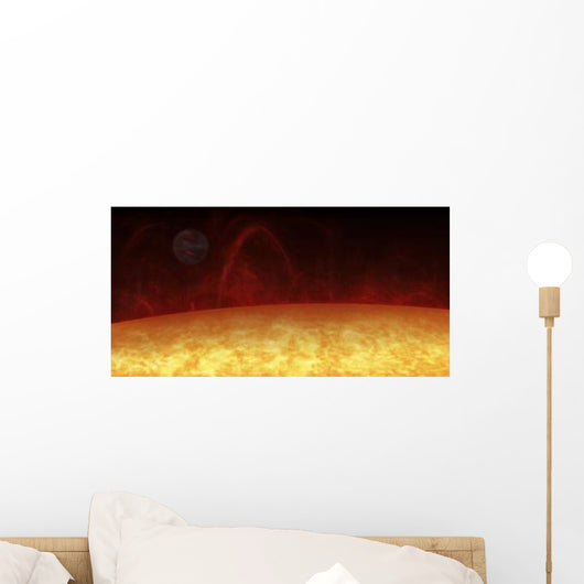 Artist's Concept Hot Jupiter Wall Decal Design 2