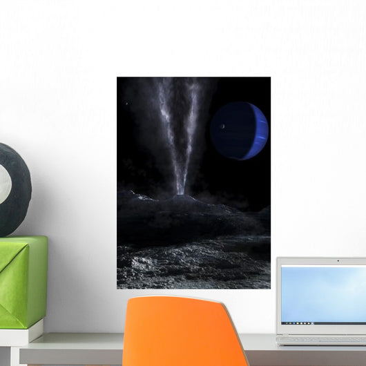 Small Geyser Surface Triton Wall Decal
