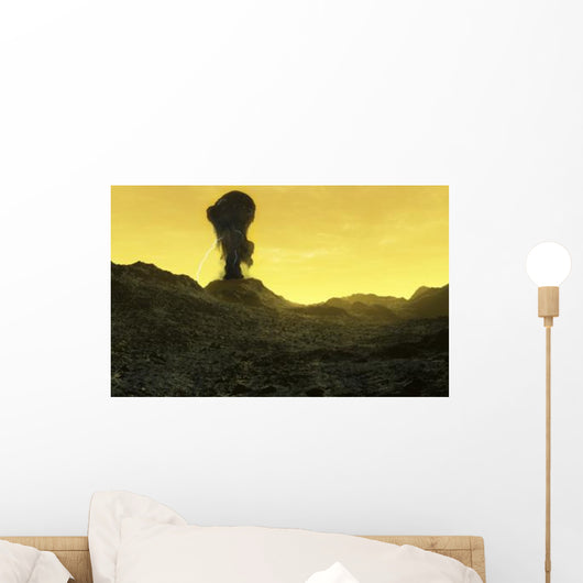 Surface Infernal Planet Venus Wall Decal