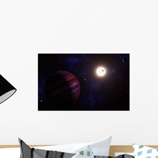 Artist's Concept Kepler-11 Planetary Wall Decal