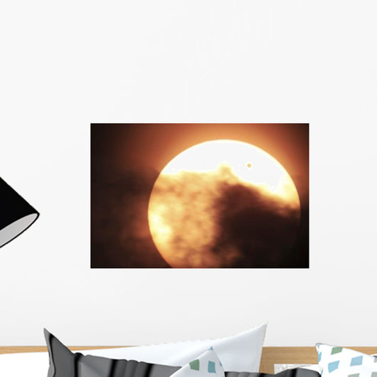 Venus Transiting Front Sun Wall Decal Design 2
