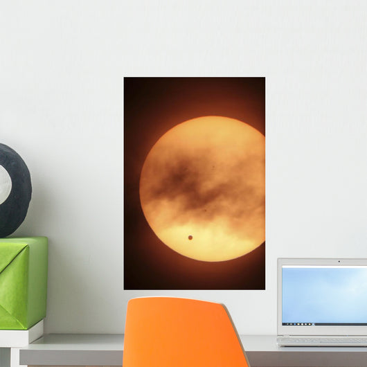 Venus Transiting Front Sun Wall Decal Design 1