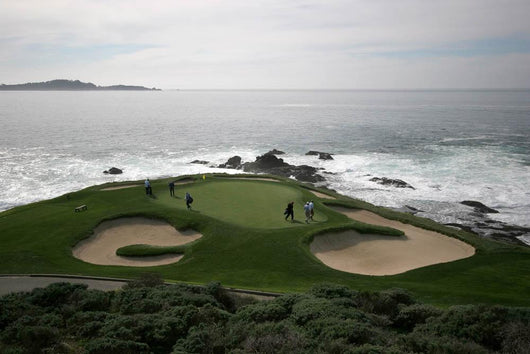 Golf Hole 7 Pebble Wall Decal