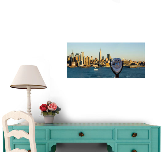 Overlooking New York City Wall Decal