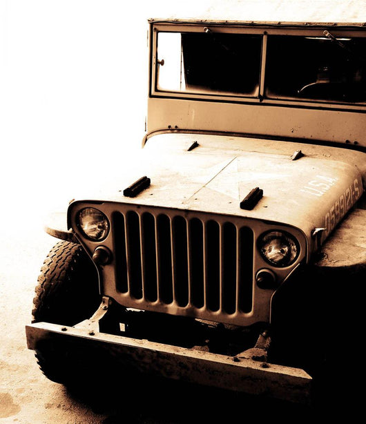 Fighting Jeep Wall Decal