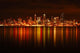 Seattle Skyline Reflected Wall Decal
