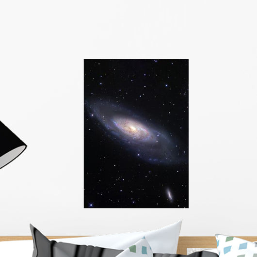 Messier 106 Spiral Galaxy Wall Decal Design 1