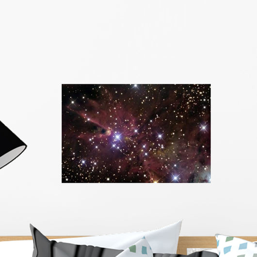 Cone Nebula and Christmas Wall Decal