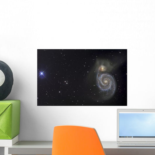 Whirlpool Galaxy Wall Decal