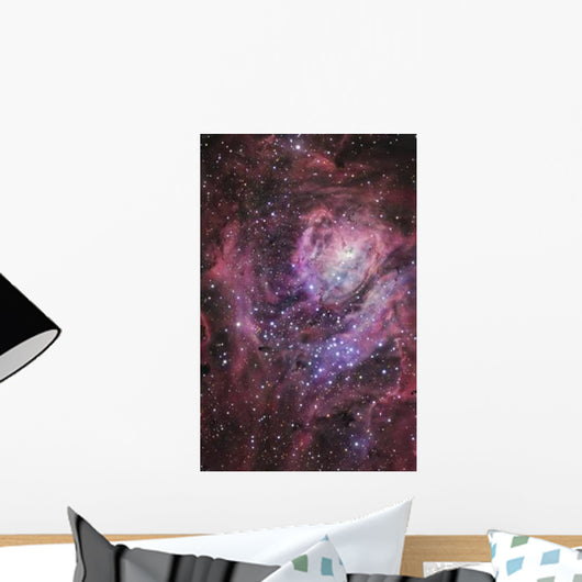 Central Region Lagoon Nebula Wall Decal