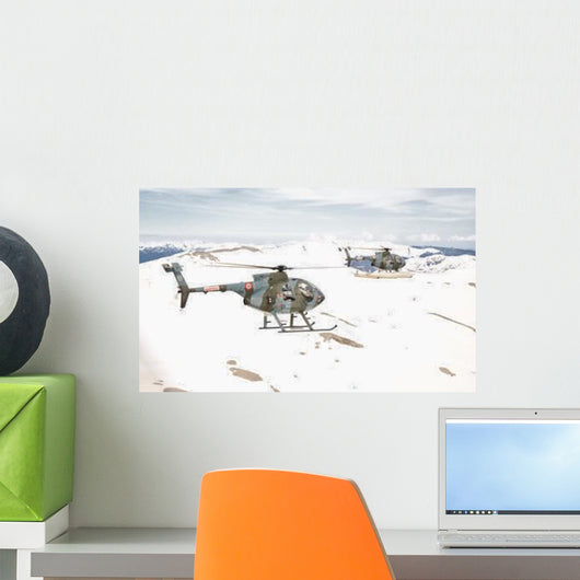 Two Breda Nardi Nh-500 Wall Decal Design 1