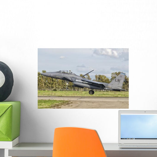 F-15e Strike Eagle Deploys Wall Decal Design 3