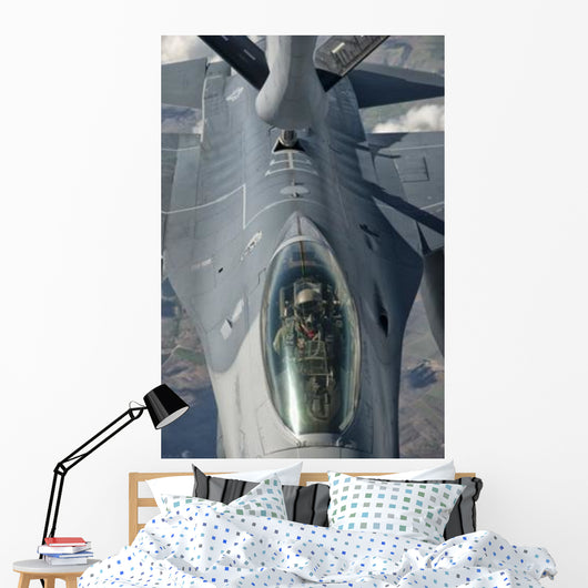 Us Air Force F-16c Wall Decal Design 4