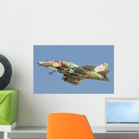 A-4 Ayit Ground-attack Aircraft Wall Decal