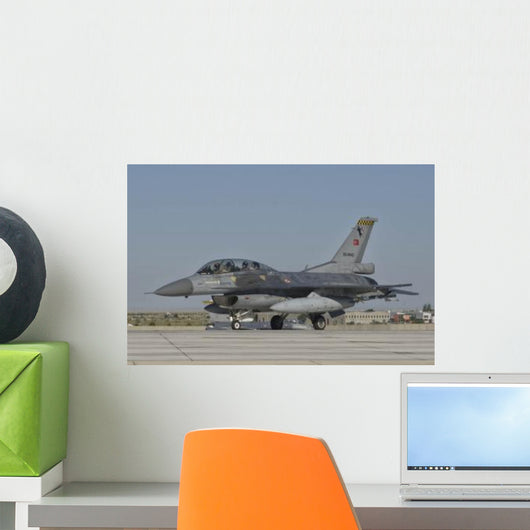 F-16b Turkish Air Force Wall Decal Design 2