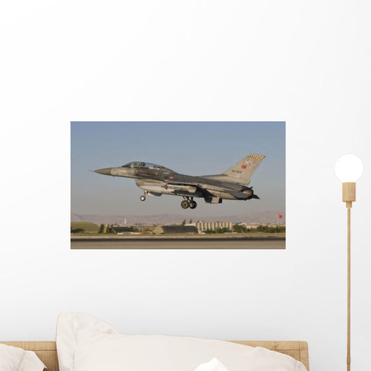 F-16b Turkish Air Force Wall Decal Design 1