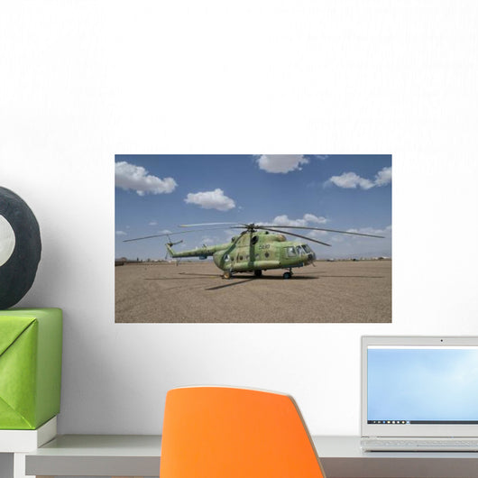 Afghan Air Force Mi-17 Wall Decal Design 2