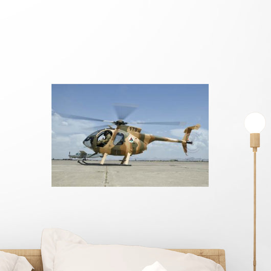 Afghan Air Force Md-530f Wall Decal
