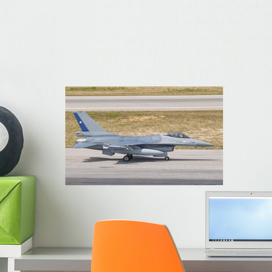 Chilean Air Force F-16 Wall Decal Design 3