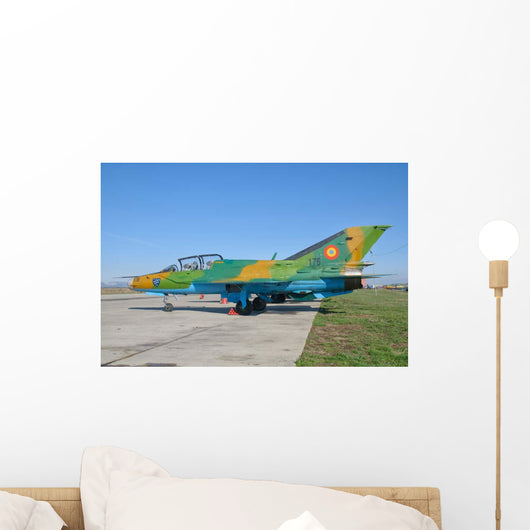 Romanian Air Force Mig-21b Wall Decal Design 5