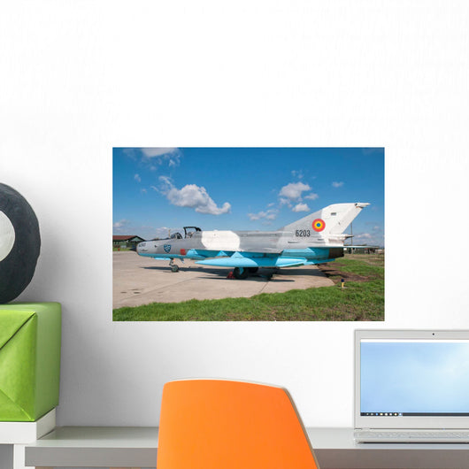 Romanian Air Force Mig-21c Wall Decal Design 11
