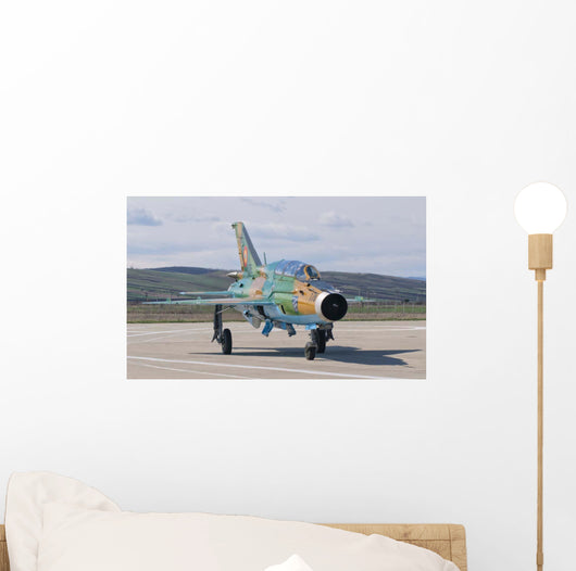 Romanian Air Force Mig-21b Wall Decal Design 4