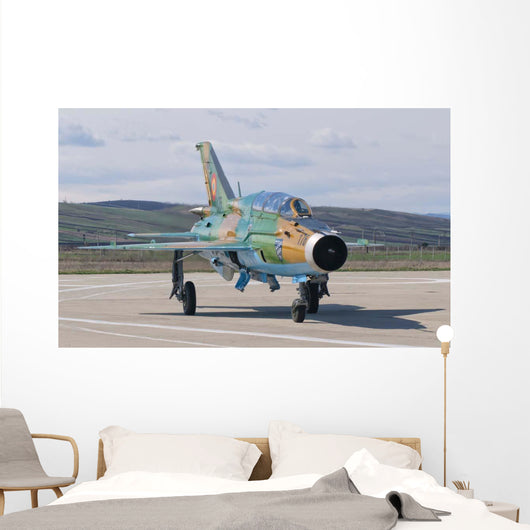 Romanian Air Force Mig-21b Wall Decal Design 4