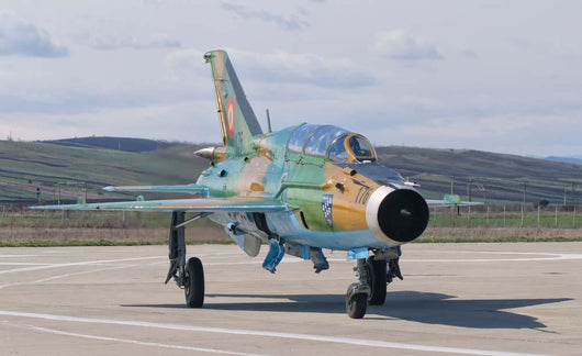 Romanian Air Force Mig-21b Wall Decal Design 4