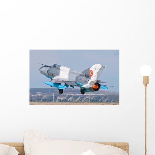 Romanian Air Force Mig-21c Wall Decal Design 8
