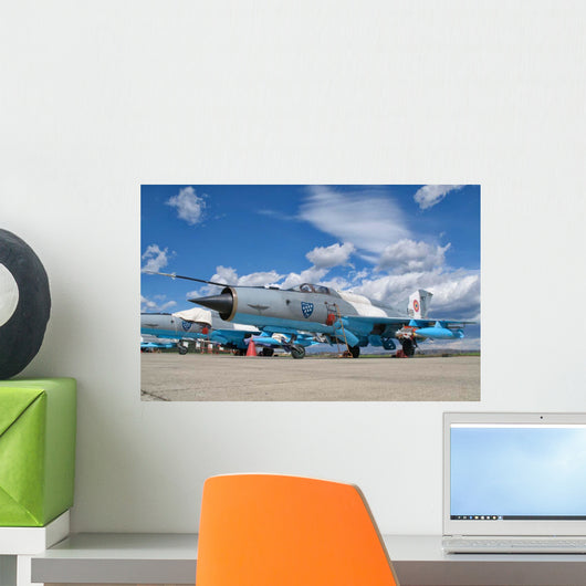 Romanian Air Force Mig-21c Wall Decal Design 5