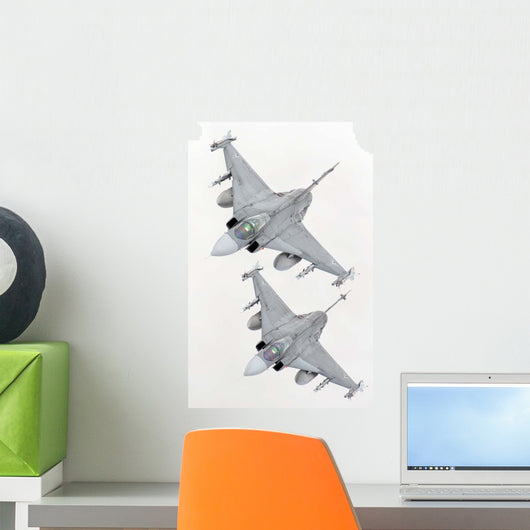 Pair Hungarian Air Force Wall Decal Design 4