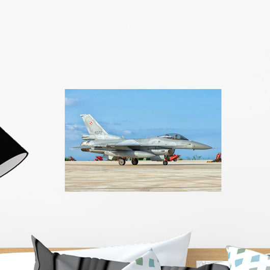 Polish Air Force F-16 Wall Decal Design 6