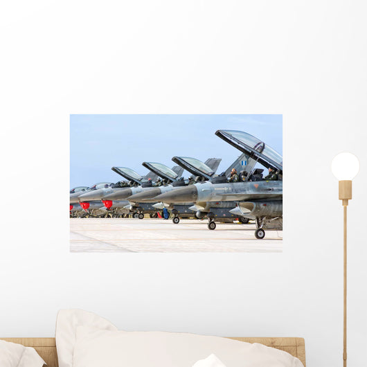Line-up Hellenic Air Force Wall Decal Design 1