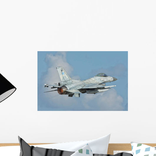 Hellenic Air Force F-16 Wall Decal Design 1