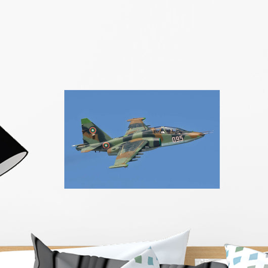 Bulgarian Air Force Su-25 Wall Decal Design 7