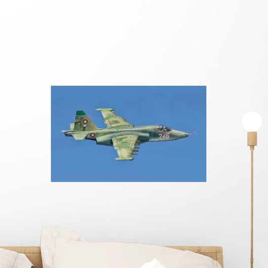 Bulgarian Air Force Su-25 Wall Decal Design 6