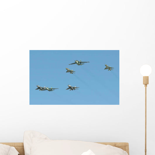 Bulgarian Air Force Mig-21 Wall Decal Design 7