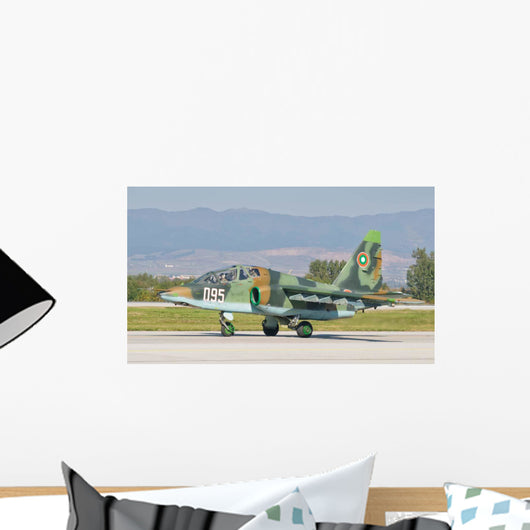 Bulgarian Air Force Su-25 Wall Decal Design 5
