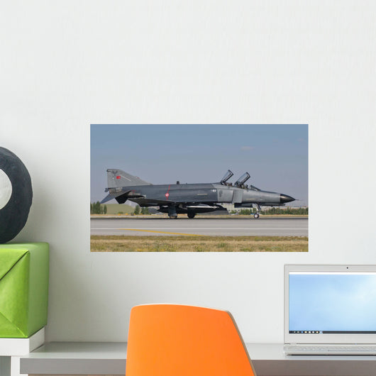 Turkish Air Force F-4 Wall Decal Design 11