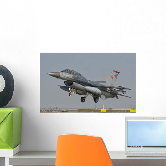 Turkish Air Force F-16 Wall Decal Design 15