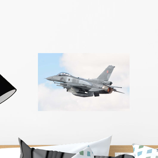 Polish Air Force F-16 Wall Decal Design 4
