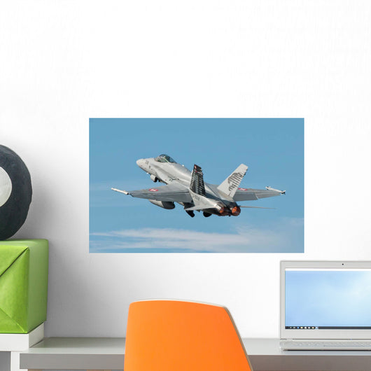 Swiss Air Force F Wall Decal