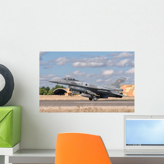 Polish Air Force F-16 Wall Decal Design 3