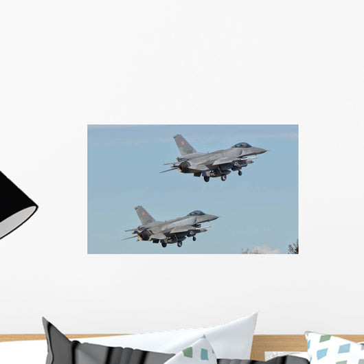 Pair Polish Air Force Wall Decal