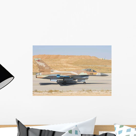 Israeli Air Force F-16 Wall Decal Design 3