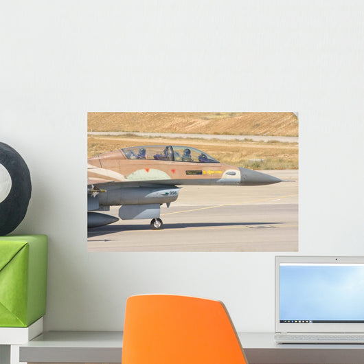 Israeli Air Force F-16 Wall Decal Design 2